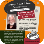 10 Things I Think I Know For Sure About...Getting Your Writing Publish