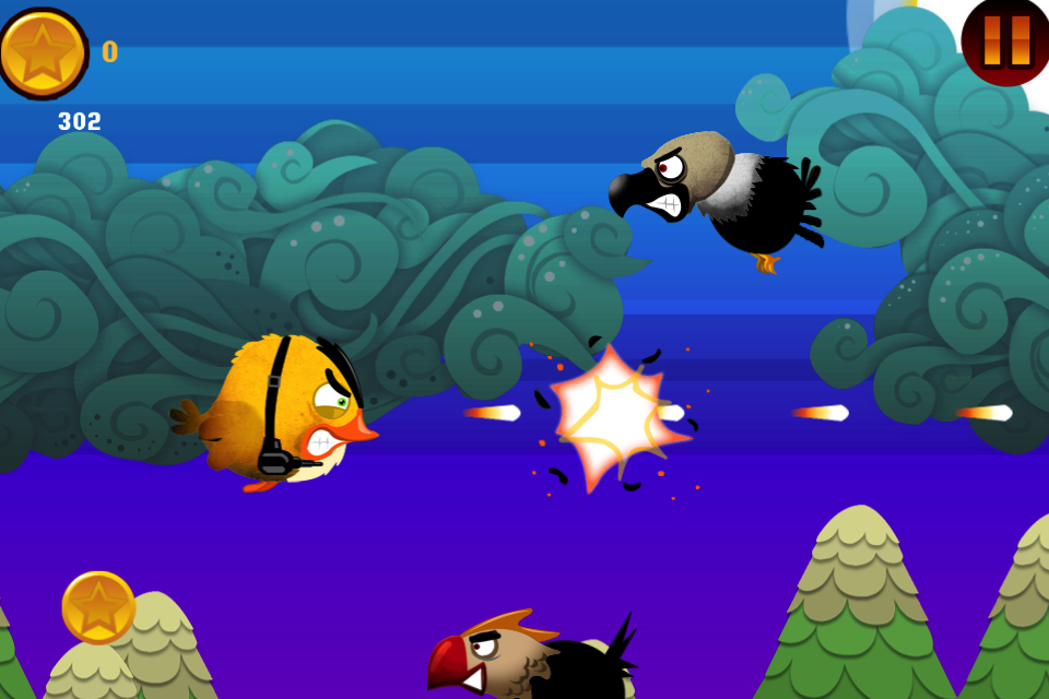 Screenshot Birds of War! Free Flying War Game Screenshot Birds of War! Free Flying War Game